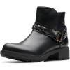 imageClarks Womens Hearth Kaylie Ankle BootBlack Leather