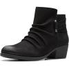 imageClarks womens Charlten RosaBlack Nubuck