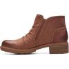 imageClarks womens Hearth DoveAnkle BootTan Nubuck