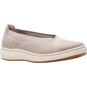 imageClarks Womens BreezeSky Air CloudSteppers LoaferLight Grey Textile