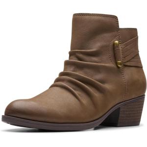 imageClarks womens Charlten RosaMushroom Nubuck