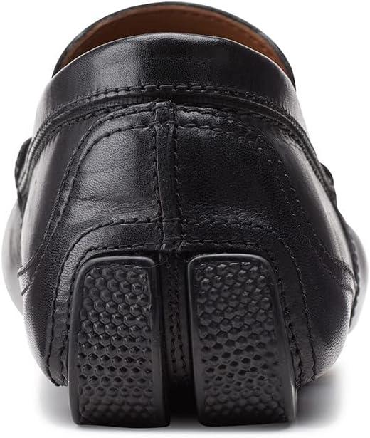 imageClarks Mens Markman Plain Driving Style LoaferBlack Black Leather