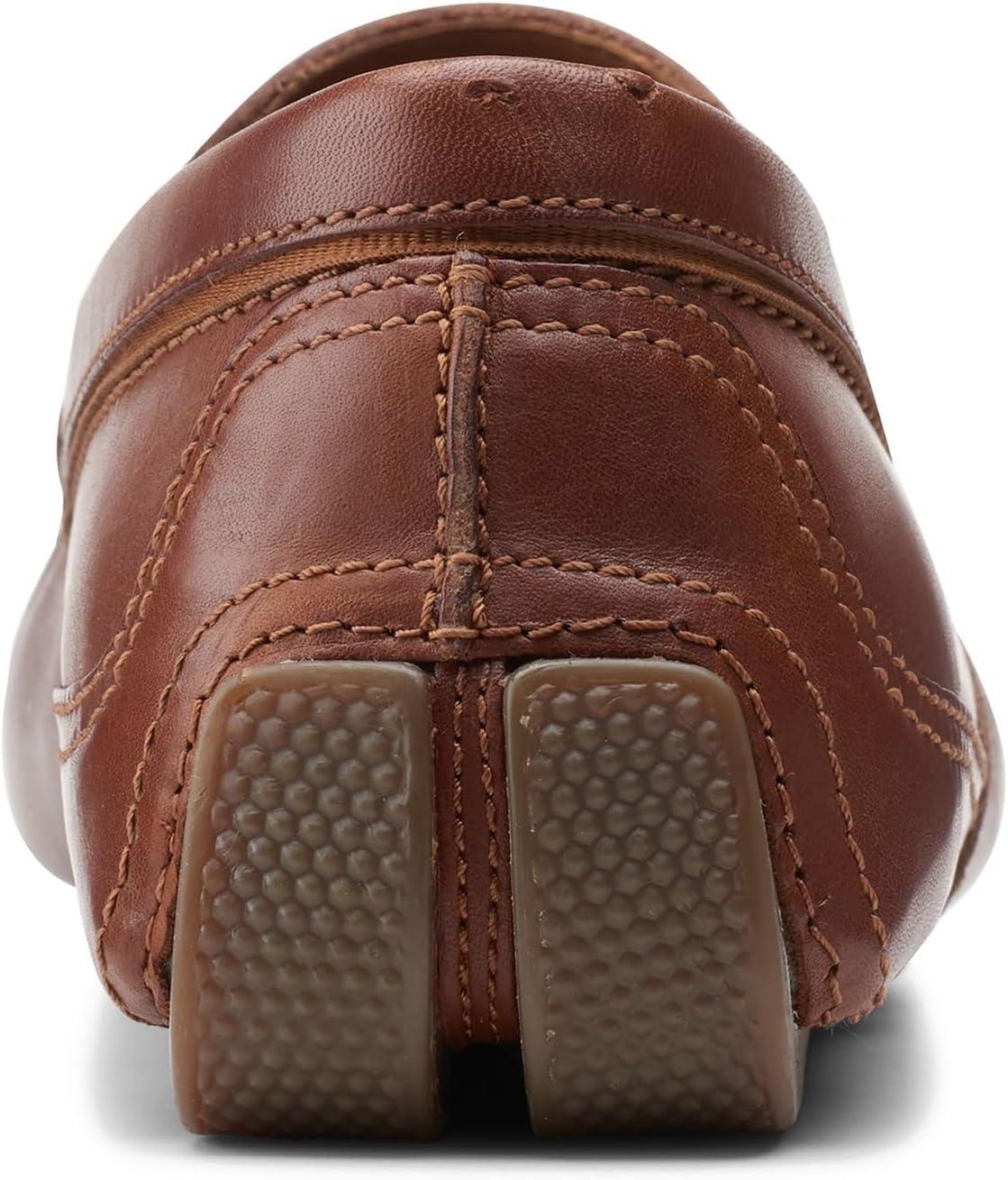 imageClarks Mens Markman Plain Driving Style LoaferDark Tan Leather