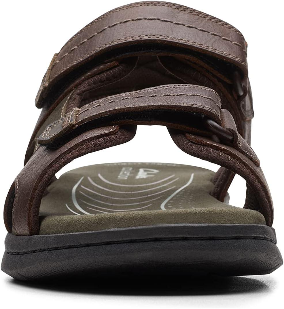 imageClarks mens Walkford WalkDark Brown Leather