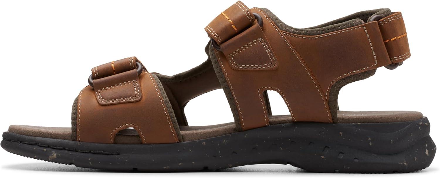 imageClarks mens Walkford WalkLight Brown Leather