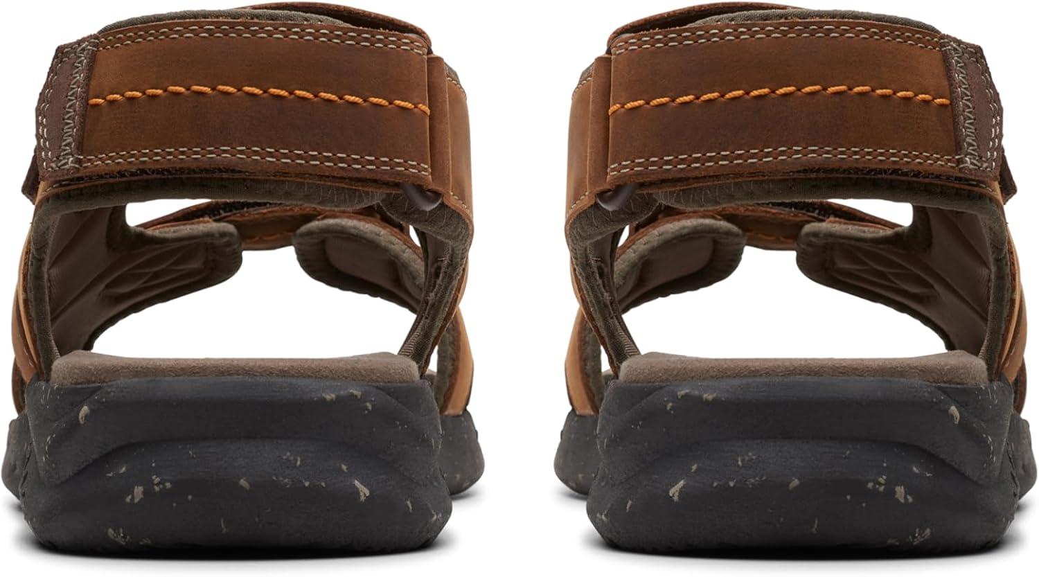 imageClarks mens Walkford WalkLight Brown Leather