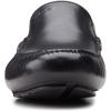 imageClarks Mens Markman Plain Driving Style LoaferBlack Leather