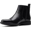 imageClarks Mens Whiddon Zip Chelsea BootBlack Leather