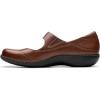 imageClarks Womens Ashland Elayne Mary Jane FlatBritish Tan Leather