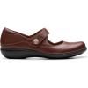 imageClarks Womens Ashland Elayne Mary Jane FlatBritish Tan Leather