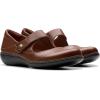 imageClarks Womens Ashland Elayne Mary Jane FlatBritish Tan Leather
