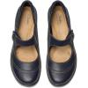 imageClarks Womens Ashland Elayne Mary Jane FlatNavy Tumbled