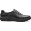 imageClarks Womens Caroline Janna Leather Side Zip Fashion SneakerBlack Leather