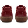 imageClarks Womens Caroline Janna Leather Side Zip Fashion SneakerRed Leather