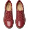 imageClarks Womens Caroline Janna Leather Side Zip Fashion SneakerRed Leather