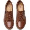 imageClarks Womens Caroline Janna Leather Side Zip Fashion SneakerTan Leather