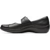 imageClarks Womens Cora Gema Mary Jane FlatBlack Leather