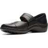 imageClarks Womens Cora Gema Mary Jane FlatBlack Leather