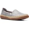 imageClarks Womens Elaina Ruby LoafersPewter Textile