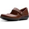 imageClarks Womens Ashland Elayne Mary Jane FlatBritish Tan Leather