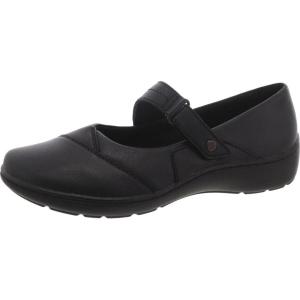 imageClarks Womens Cora Gema Mary Jane FlatBlack Leather