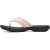 imageClarks Womens Breeze Sea FlipFlopBlush SyntheticBlack Sole
