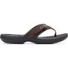 imageClarks Womens Breeze Sea FlipFlopDark Brown