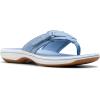 imageClarks Womens Breeze Sea FlipFlopDenim Blue