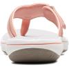 imageClarks Womens Breeze Sea FlipFlopPeach Synthetic