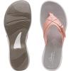 imageClarks Womens Breeze Sea FlipFlopPeach Synthetic