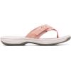 imageClarks Womens Breeze Sea FlipFlopPeach Synthetic