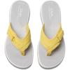 imageClarks Womens Breeze Sea FlipFlopYellow Nubuck