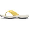 imageClarks Womens Breeze Sea FlipFlopYellow Nubuck