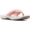 imageClarks Womens Breeze Sea FlipFlopPeach Synthetic
