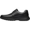 imageClarks Mens Craftwell Lace Oxford SneakerBlack Leather