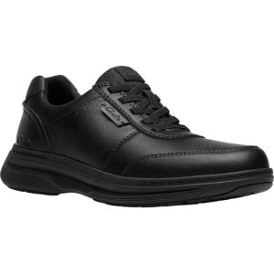 imageClarks Mens Craftwell Lace Oxford SneakerBlack Leather
