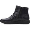 imageClarks Womens Caroline Orchid Ankle BootsBlack Leat