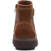 imageClarks Womens Caroline Orchid Ankle BootsDark Tan Leather