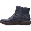 imageClarks Womens Caroline Orchid Ankle BootsNavy Leather