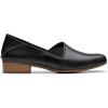 imageClarks Womens Juliet Trim LoafersBlack Leather