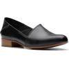 imageClarks Womens Juliet Trim LoafersBlack Leather