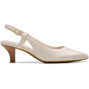 imageClarks Womens Kepley LaneOff White Leather