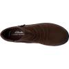 image:imageClarks Womens Breeze Path Cloudsteppers Ankle BootsDark Brown Textile