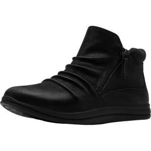 image:imageClarks Womens Breeze Path Cloudsteppers Ankle BootsBlack Textile