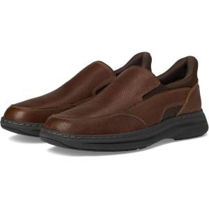 image:imageClarks Mens Craftwell Step LoaferBrown Tumbled Leather