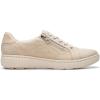 image:imageClarks Womens Caroline Echo Canvas Side Zip Fashion SneakerNatural
