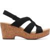 image:imageClarks Womens Giselle Beach SandalsBlack Nubuck