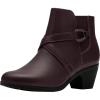 image:imageClarks Womens Emily2 Henley Leather Ankle Zip BootieChocolate Leather