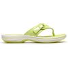 image:imageClarks Womens Breeze Reyna Cloudsteppers FlipFlopLime