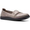 image:imageClarks Womens Breeze SolTaupe Metallic Synthetic